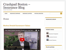 Tablet Screenshot of crashpadboston.com